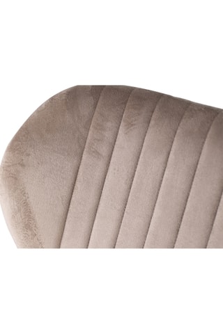 2 chaises - Gris clair et doré