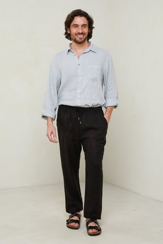 Pantalon droit - Noir