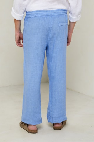Pantalon large - Indigo