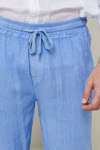 Pantalon large - Indigo