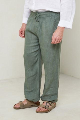 Pantalon large - Kaki