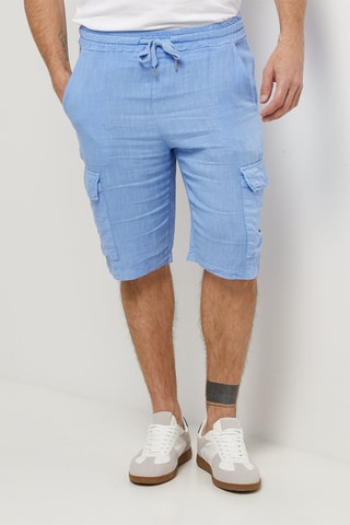 Short en lin - Indigo