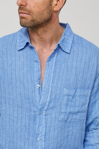 Chemise en lin - Indigo