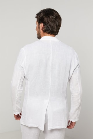 Veste en lin - Blanc