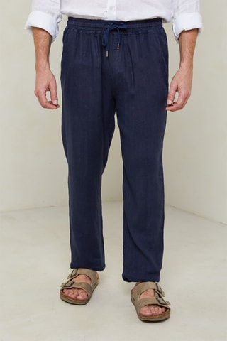Pantalon droit - Bleu marine
