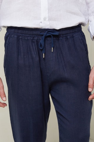 Pantalon droit - Bleu marine