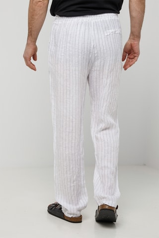 Pantalon en lin - Blanc