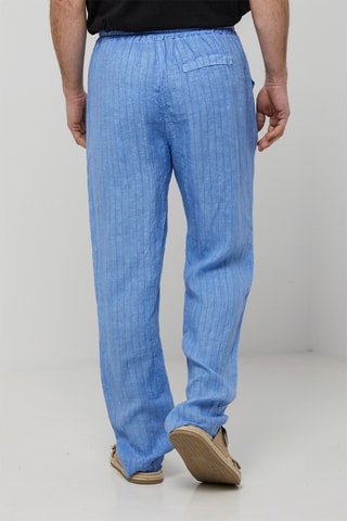 Pantalon en lin - Indigo