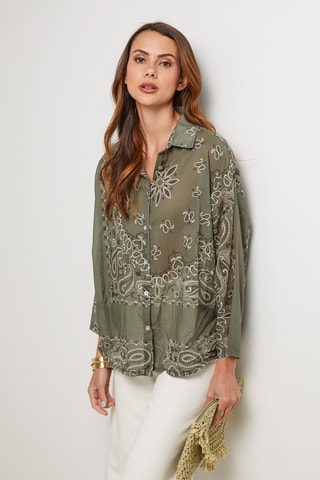 Chemisier - Kaki