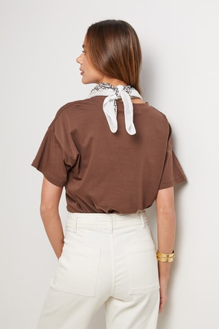 T-shirt - Marron