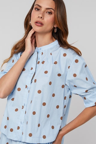 Chemisier - Bleu clair