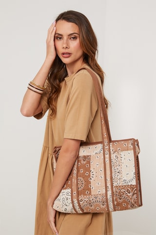 Sac porté épaule - Beige