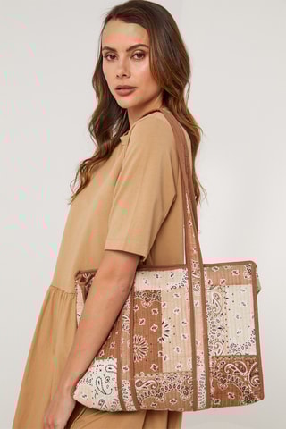 Sac porté épaule - Beige