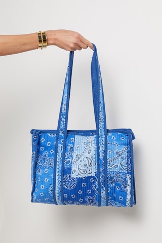 Sac porté épaule - Bleu