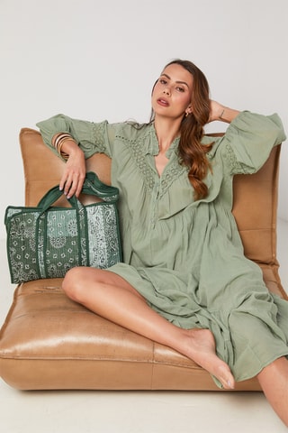 Sac porté épaule - Vert