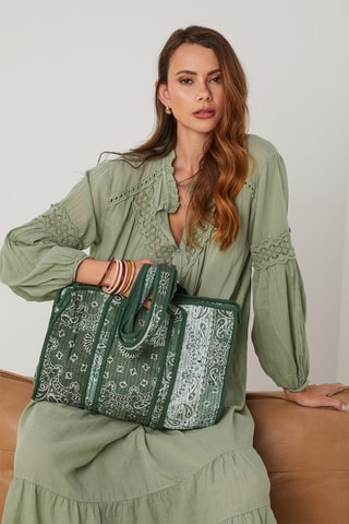 Sac porté épaule - Vert