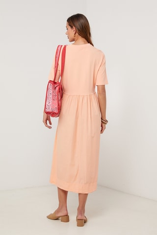 Robe midi - Rose