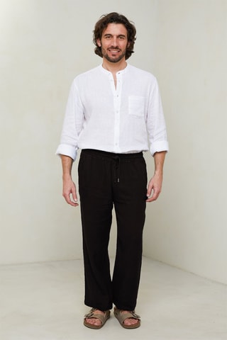 Pantalon large - Noir