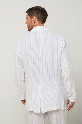 Veste en lin - Blanc