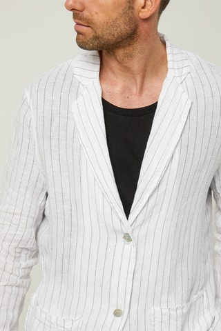 Veste en lin - Blanc