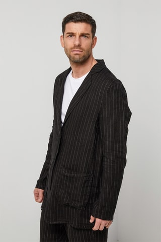 Veste en lin - Noir