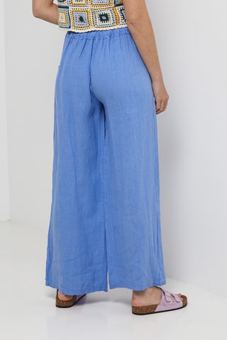 Pantalon en lin - Indigo