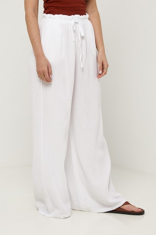 Pantalon en lin - Blanc