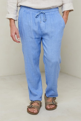 Pantalon droit - Indigo