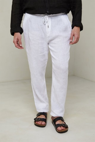 Pantalon droit - Blanc