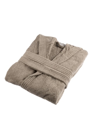 Albornoz con capucha - Topo