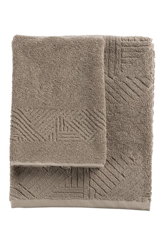 2 toallas de tocador - Topo