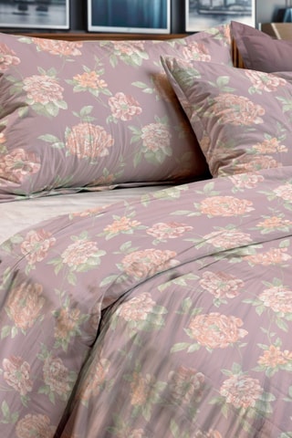 Juego de sábanas de algodón 30 x 27 hilos/cm² - Malva