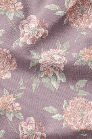 Juego de sábanas de algodón 30 x 27 hilos/cm² - Malva