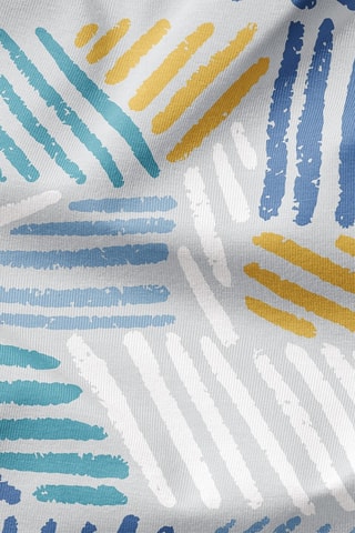 Juego de sábanas de algodón 30 x 27 hilos/cm² - Azul