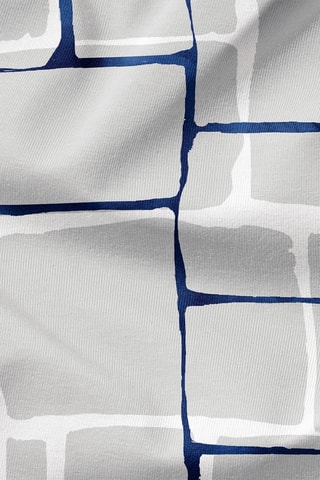 Juego de sábanas de percal de algodón - Gris