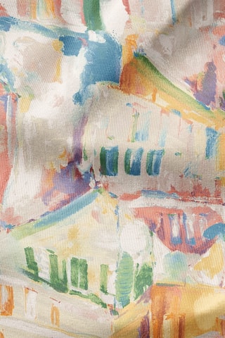 Juego de sábanas de percal de algodón - Naranja