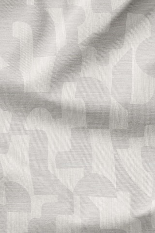 Juego de sábanas de percal de algodón - Gris