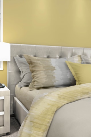 Juego de sábanas de algodón 30 x 27 hilos/cm² - Beige