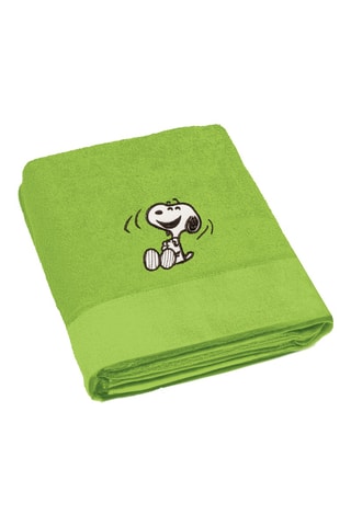 2 toallas de tocador Snoopy - Verde
