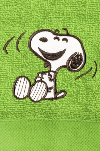 2 toallas de tocador Snoopy - Verde