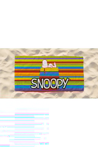 Toalla de playa Snoopy - Multicolor