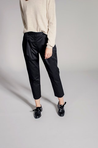 Pantalón carrot 7/8 Paloma - Negro