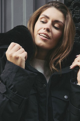 Parka Lawrence - Negro