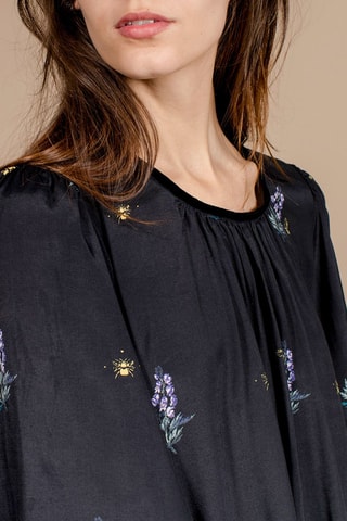 Vestido trapecio Ricola - Negro