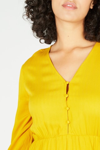 Vestido recto Ragote - Mostaza