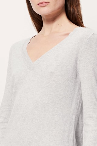 Vestido jersey Richelet - Gris claro