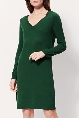 Vestido jersey Richelet - Verde oscuro