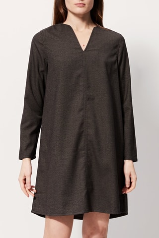 Vestido recto Riolize - Gris oscuro y negro