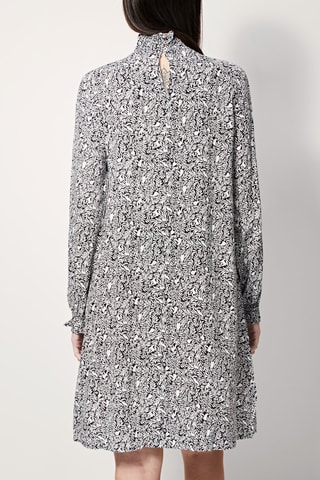 Vestido recto Rabbits - Negro y blanco