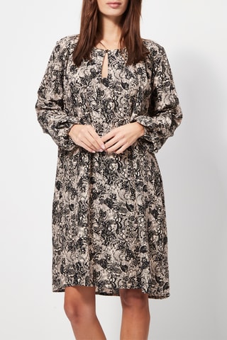 Vestido fluido - Crema